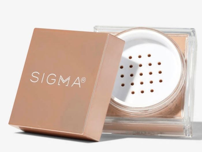 Sigma beauty soft focus setting powder in honey and cinnamon brand new full size product