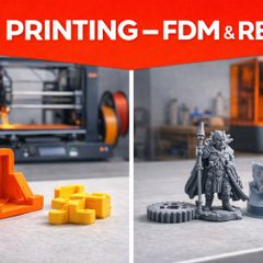 3D Printing Services - RESIN & FDM !