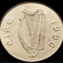 [#43..] - Ireland 1996 | 20p | Twenty Pence | Horse | KM.25 | BU Image 2
