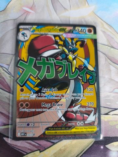 Pokemon Mega Gardevoir Ex and Mega Lucario Ex