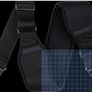 Fender Swell Neoprene guitar/bass Strap 3" Wide Black Image 3