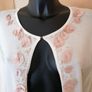 Women's Cardigan Cream Size L Image 2