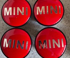 4 x Mini Centre Caps - FREE POST