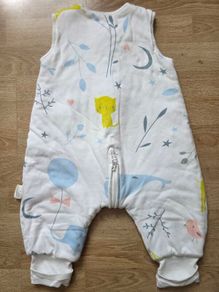 Mosebears Baby Sleeping Suit / Sleep Bag with Feet, Size 70 / 6 to 18 M