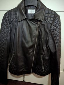 lady leather jacket