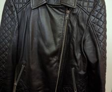 lady leather jacket