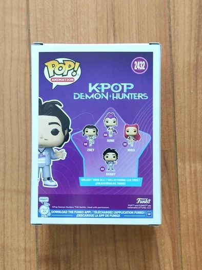 Funko Pop 2432 K-Pop Demon Hunters Bobby Netflix Figure