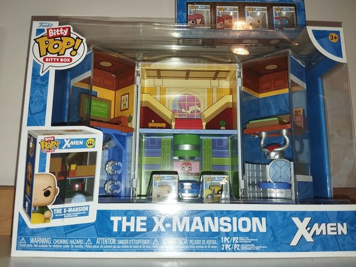 Funko Bitty Pop X-men  The X-mansion