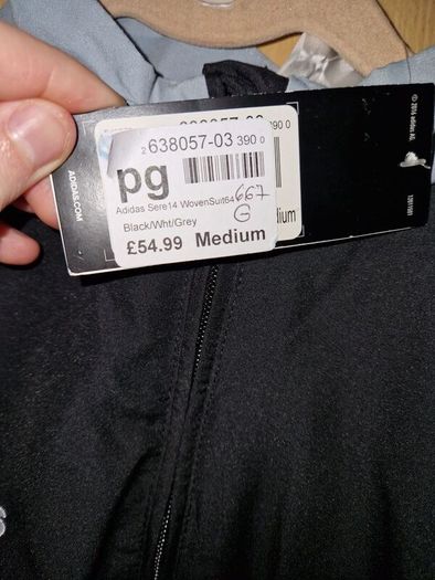 Brand New Adidas Full Zip Jacket - Medium size