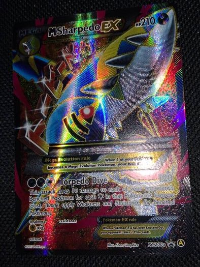 Pokemon Card : Mega Sharpedo EX XY200a