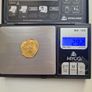 1519 Hammered Gold Ecu, Francis 1st of France. 'Gold Ecu with sun'. 3 grams of medieval gold! Image 3