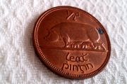 Irish Halfpenny. 1965.