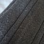Black sparkly pleated top, size 8 Image 2
