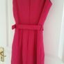 Next Pink Midi Dress - Size 6R Image 2
