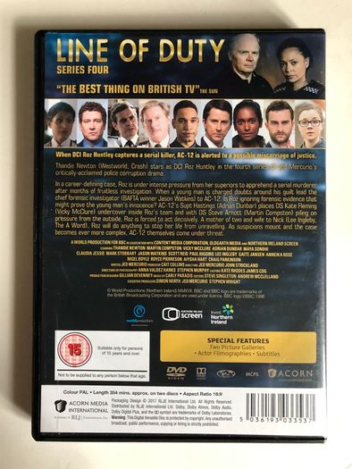 Line Of Duty - Series 1-5 (2012-2019) [TV DVD Boxsets]