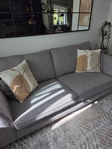 Beautiful grey sofa