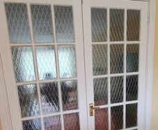 doors, 13 single doors, 1 double door