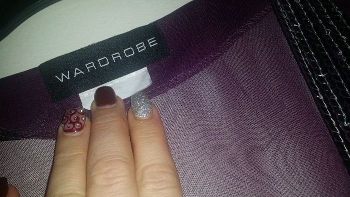 Wardrobe wine top with sequins perfect condition size UK14/16 EUR42/44 Postage included