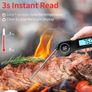 Meat Thermometer, Instant Read Cooking Thermometer, Digital Food Thermometer, Backlight LCD Screen Foldable Long Probe & Auto On/Off, Perfect for Kitchen Cooking, BBQ, Water,Meat, Milk MULTIPLE COLOURS AVAILABLE (FREE POSTAGE) Image 6