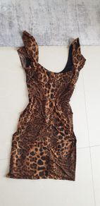 Nightway Leopard print M dress rrp130