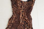 Nightway Leopard print M dress rrp130