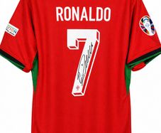 Signed Cristiano Ronaldo Portugal 2024 Home Jersey - New with COA