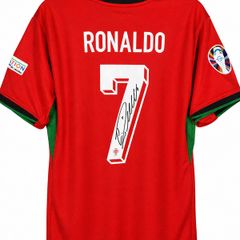 Signed Cristiano Ronaldo Portugal 2024 Home Jersey - New with COA