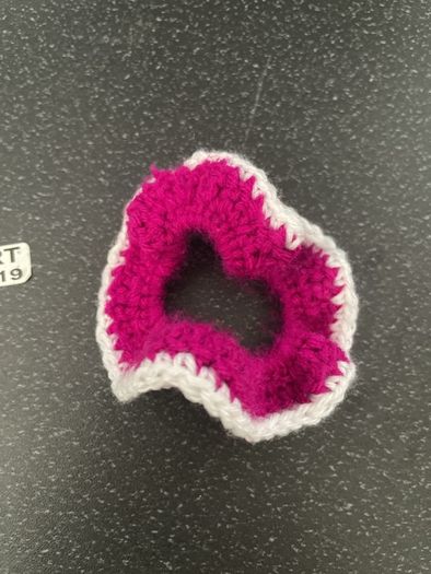 crocheted scrunchies
