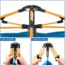 Hydraulic Dome Tent Canopy for Camping Automatic Waterproof Tents 3-4 Person Canopy Easy to Set up and package Image 6