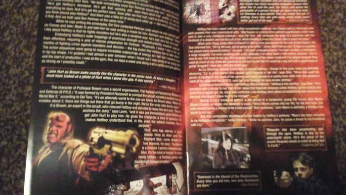Hellboy 3 disc dvd boxset,directors cut.