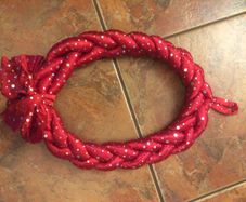 2 Handmade Christmas wreaths