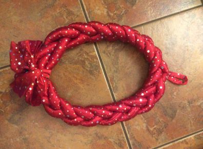 2 Handmade Christmas wreaths