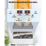 Frozen Drink Maker, 15L Single Tank Slushy Machine, 60 Cups Stainless Steel Margarita Smoothie Frozen Drink Machine Image 4