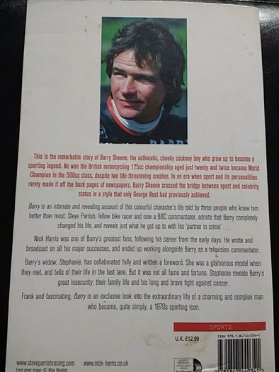 Barry Sheene, Autograph, Books, Posters