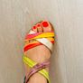 90's Rainbow Strap Sandals Image 3