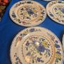 Set of 7 Masons Ironstone Regency Dinner Plates ,Less common, 27 cm in diameter ,2 pieces with the rarer export mark Image 3