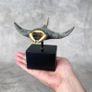 Manta Ray - Patinated And Polished Bronze Image 3