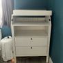 White baby changing table. Image 2