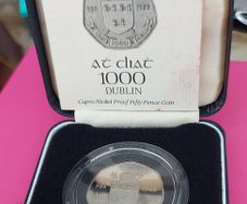 Ireland 1988 Proof Fifty Pence Millennium Coin
