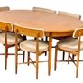 mid century dining danish vintage retro teak Image 3