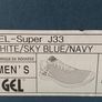 Asics Men's Gel J33 Blue White Uk 11 Bnib Image 5