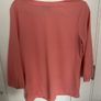 [clothes for adults] Light peach long sleeved top, size 40/42 (12/14) Image 2