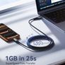 USB-C to USB-C Fast Charging Cable 2m, 100W Power Delivery,  Extra-Long & Durable, Compatible with iPhone, Samsung, Android, iPad, Laptop & More Image 5