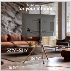 ONKRON premium wooden TV floor stand in good working condition.