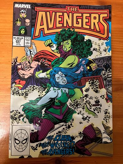 Comic: 'The Avengers' 297 / November 1988
