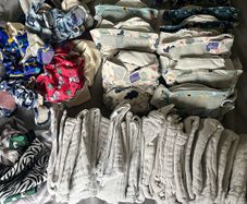 Large bundle cloth nappies