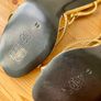 Ecoral special occasion gold leather heels 7/40 Image 9