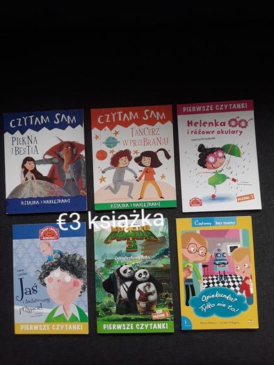 Books / ksiazki do nauki czytania nowe