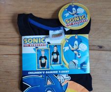 BNWT Age 11-12 Sonic Teeshirt