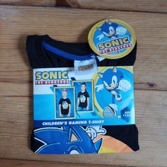 BNWT Age 11-12 Sonic Teeshirt
